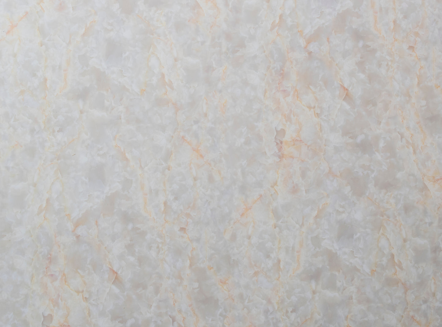 Placa Decorativa PVC Imitatie Marmura, 2800x1200 mm, Gri deschis cu Insertii de Maro