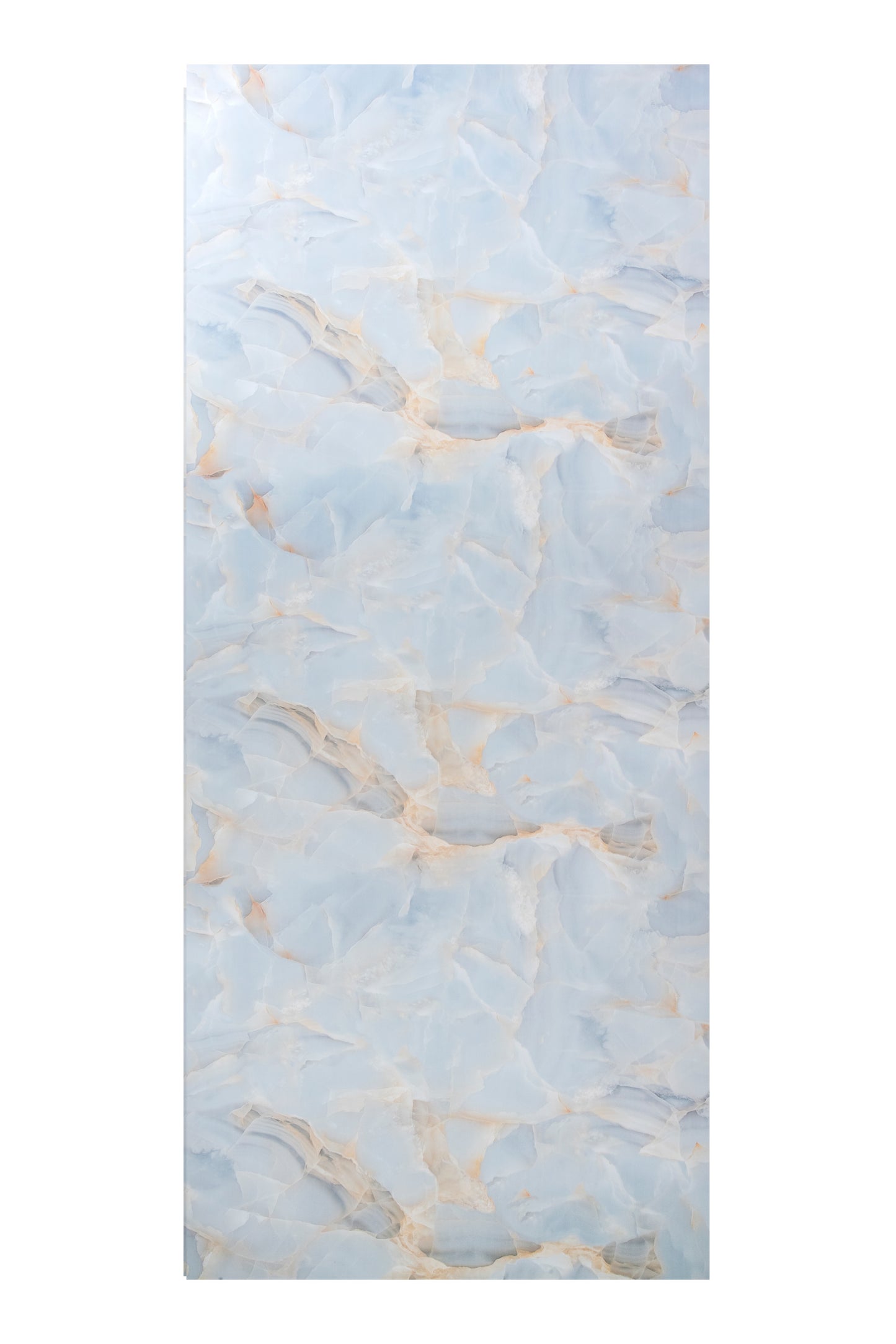 Placa Decorativa PVC Imitatie Marmura, 2800x1200 mm, Turcoaz