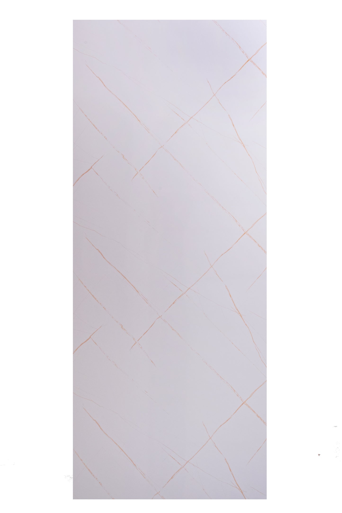 Placa Decorativa PVC Imitatie Marmura, 2800x1200 mm, White with Gold