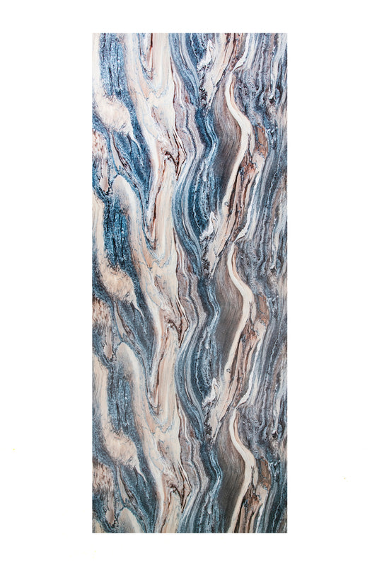 Placa Decorativa PVC Imitatie Marmura, 2800x1200 mm, Blue Art