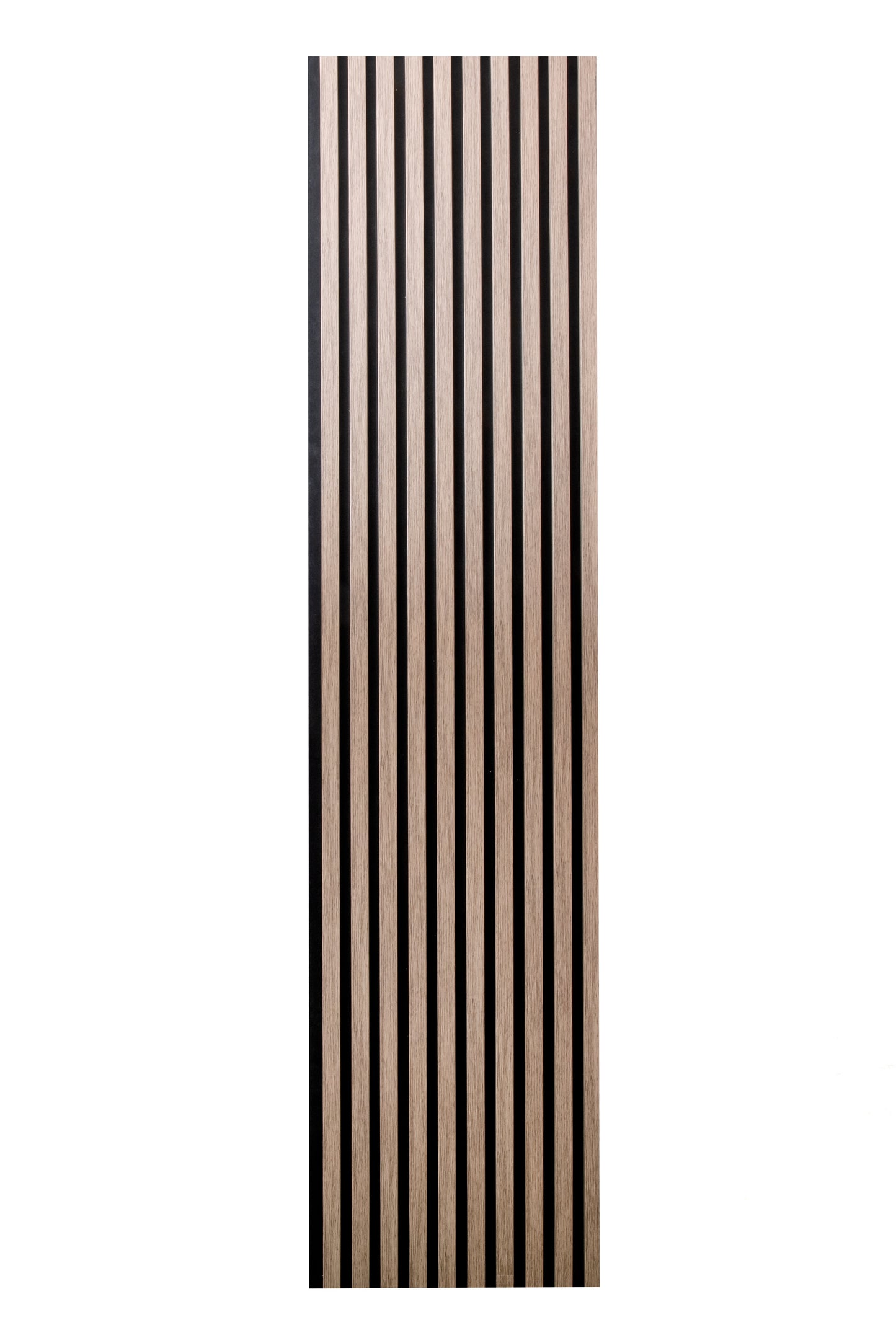 Panou Riflaj Decorativ Acustic, MDF, 2800 x 500 mm, Stejar Maro Deschis - InteriorLuxDesign
