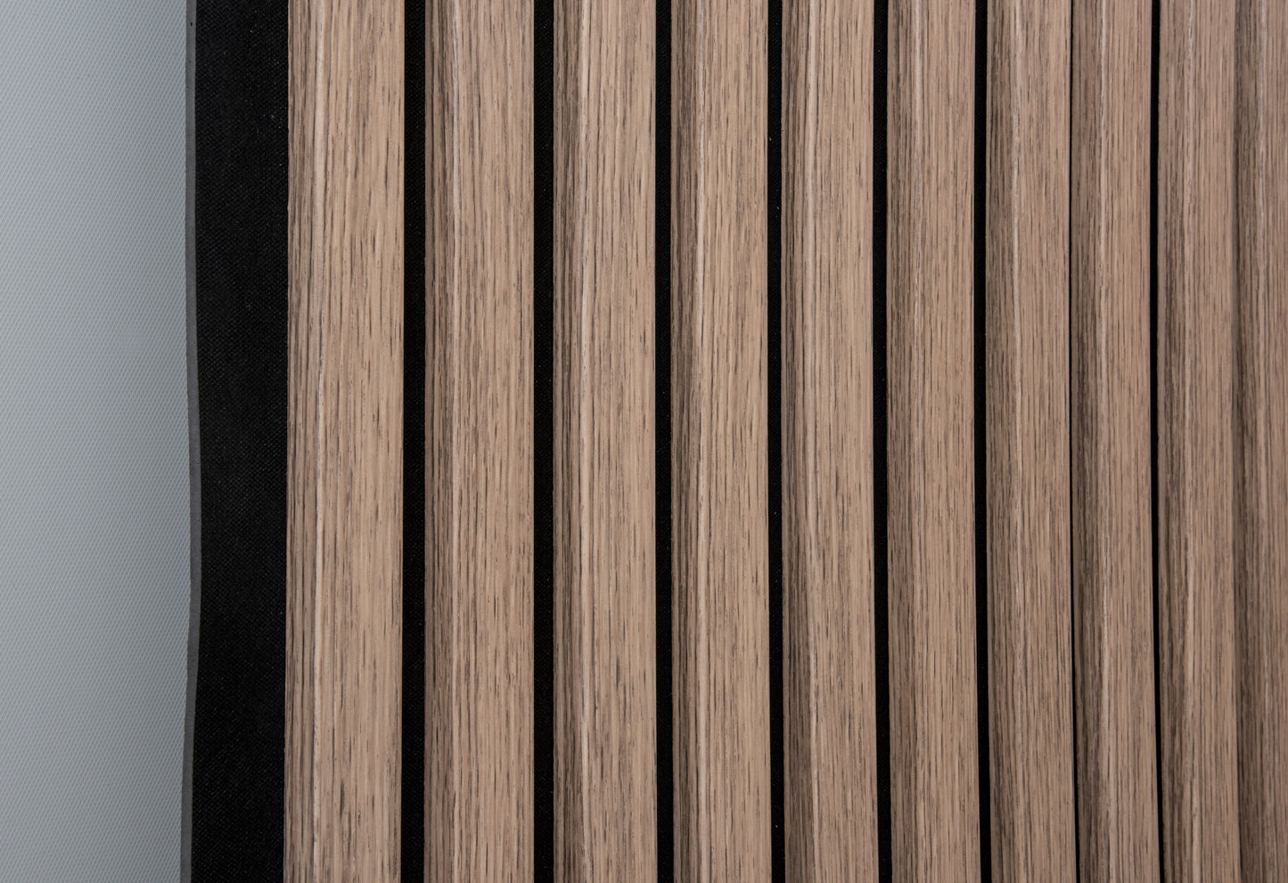 Panou Riflaj Decorativ Acustic, MDF, 2800 x 500 mm, Stejar Maro Deschis - InteriorLuxDesign