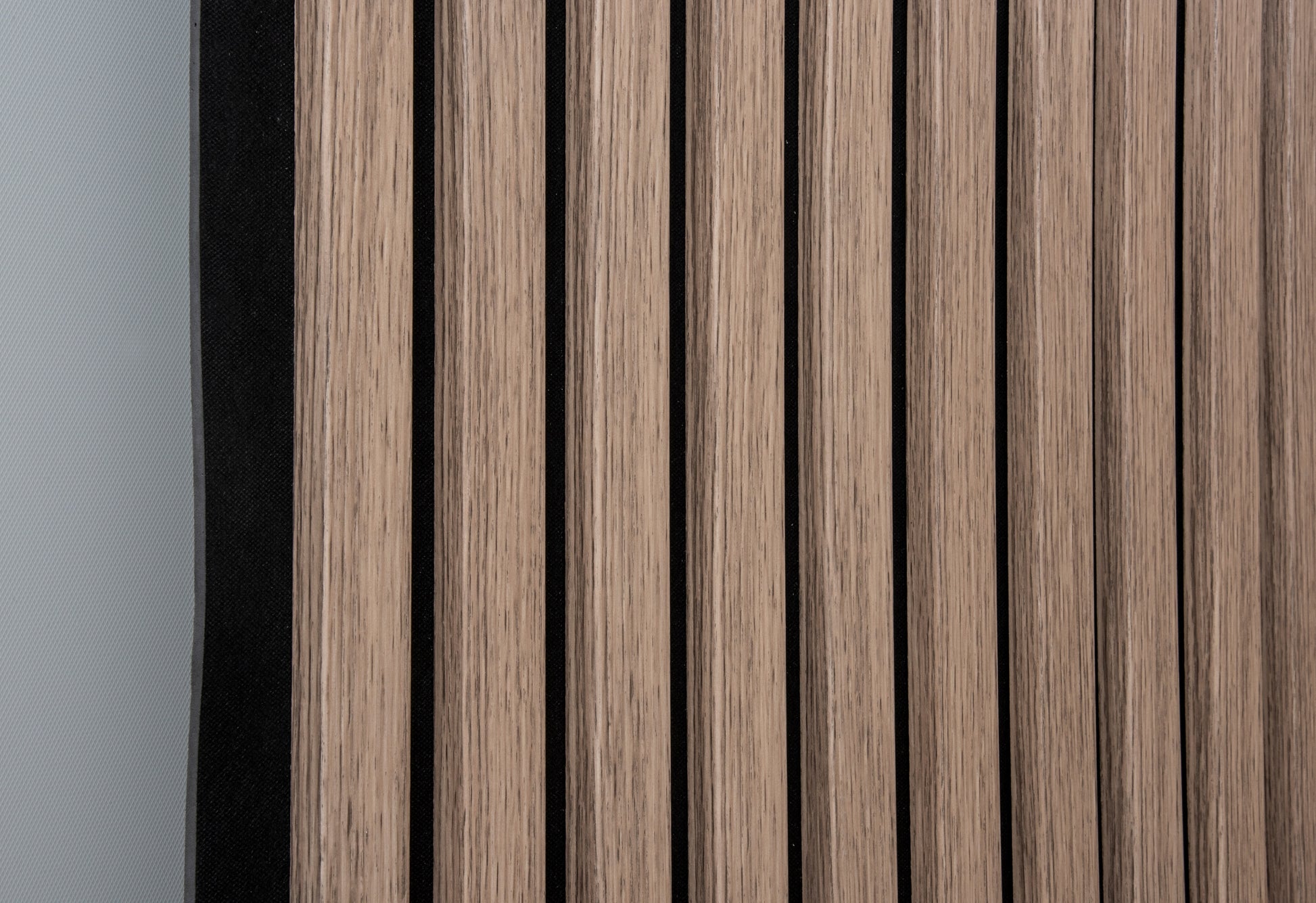Panou Riflaj Decorativ Acustic, MDF, 2800 x 500 mm, Stejar Maro Deschis - InteriorLuxDesign